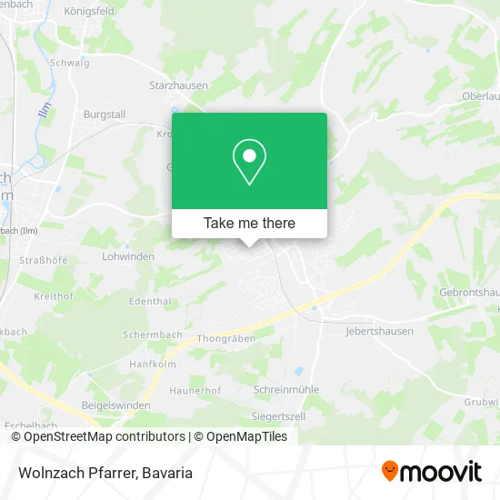 Карта Wolnzach Pfarrer