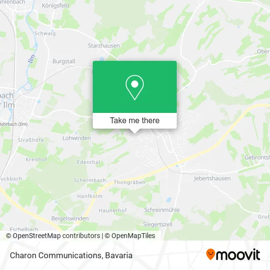 Карта Charon Communications