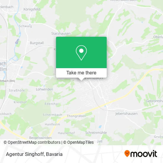 Карта Agentur Singhoff