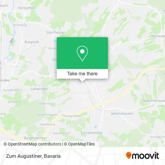 Карта Zum Augustiner