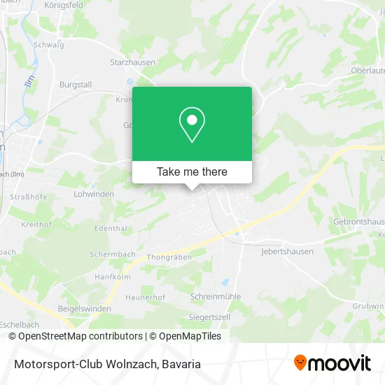 Карта Motorsport-Club Wolnzach