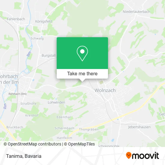 Карта Tanima