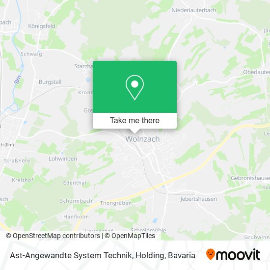 Ast-Angewandte System Technik, Holding map