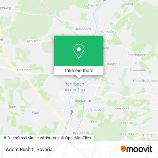 Карта Adem Rushiti