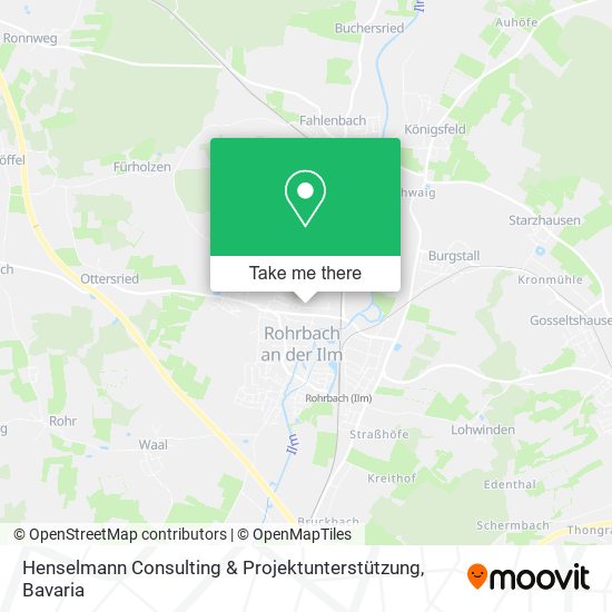 Henselmann Consulting & Projektunterstützung map