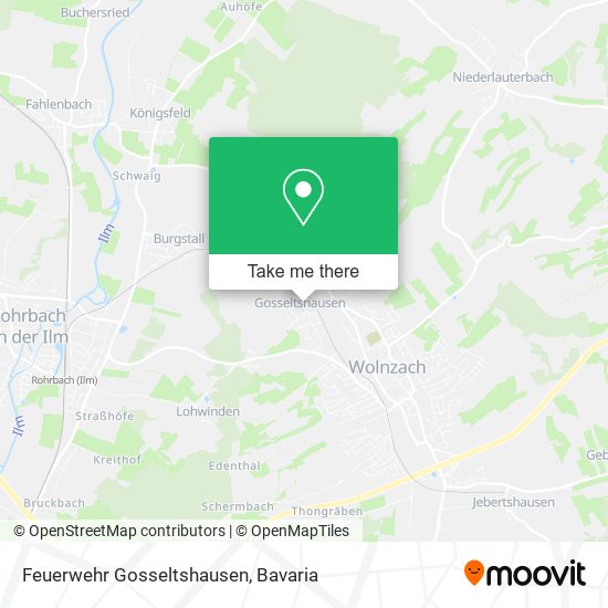 Feuerwehr Gosseltshausen map
