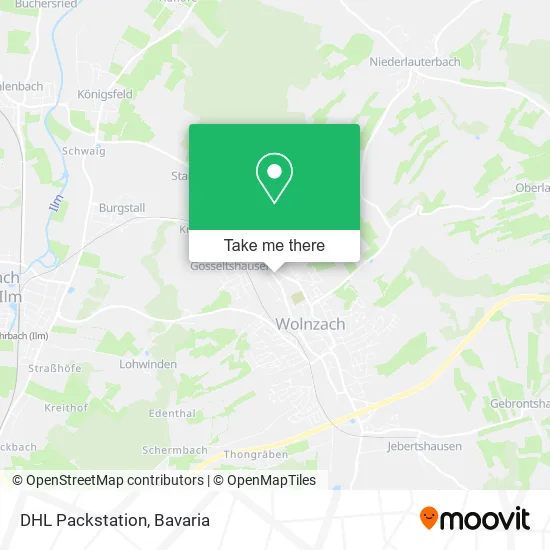 Карта DHL Packstation
