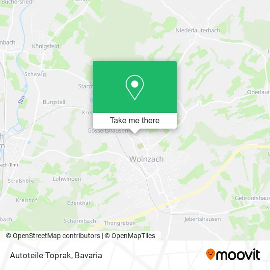 Карта Autoteile Toprak