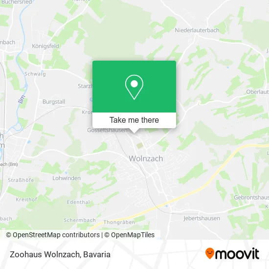 Карта Zoohaus Wolnzach