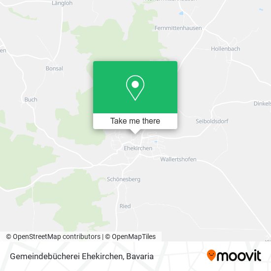 Gemeindebücherei Ehekirchen map