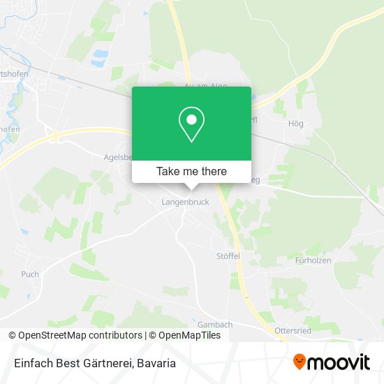 Einfach Best Gärtnerei map