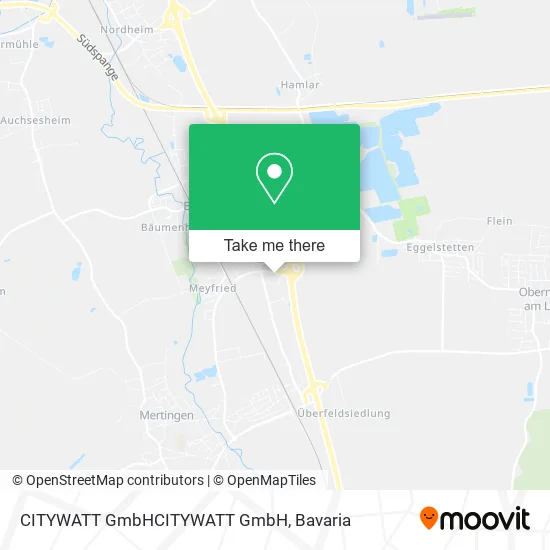 Карта CITYWATT GmbHCITYWATT GmbH