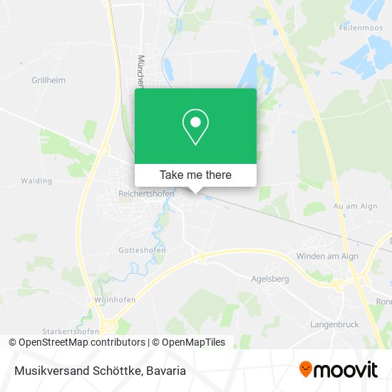 Musikversand Schöttke map