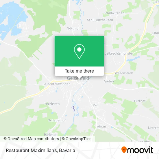 Карта Restaurant Maximilian's