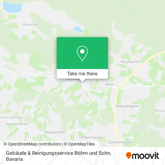 Карта Gebäude & Reinigungsservice Böhm und Sohn