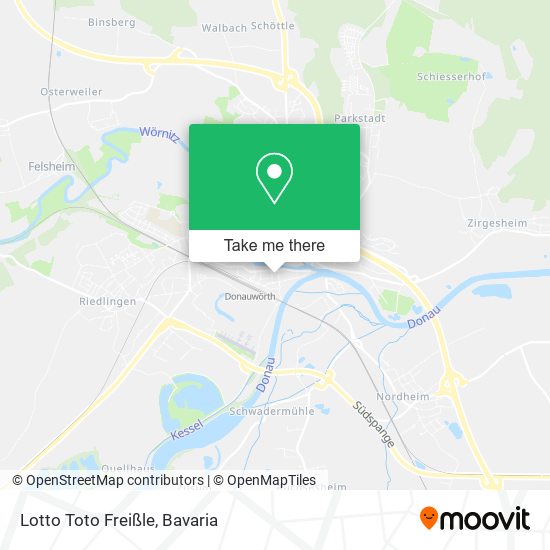 Lotto Toto Freißle map
