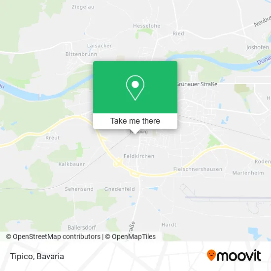Карта Tipico