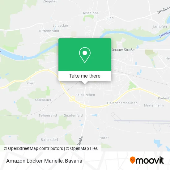 Карта Amazon Locker-Marielle