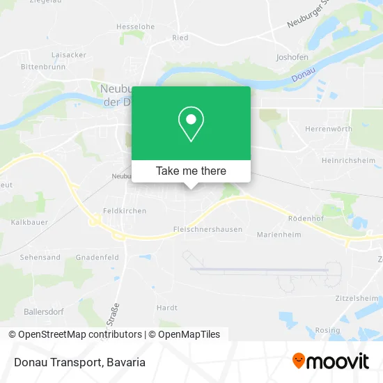 Карта Donau Transport