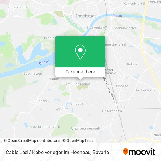 Карта Cable Led / Kabelverleger im Hochbau