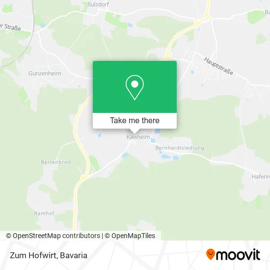Карта Zum Hofwirt