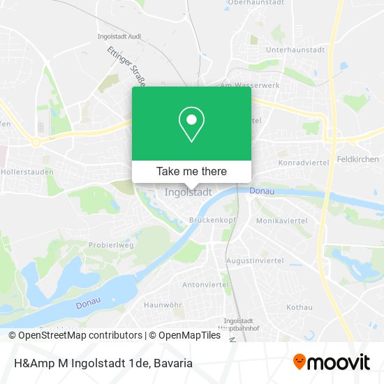 H&Amp M Ingolstadt 1de map