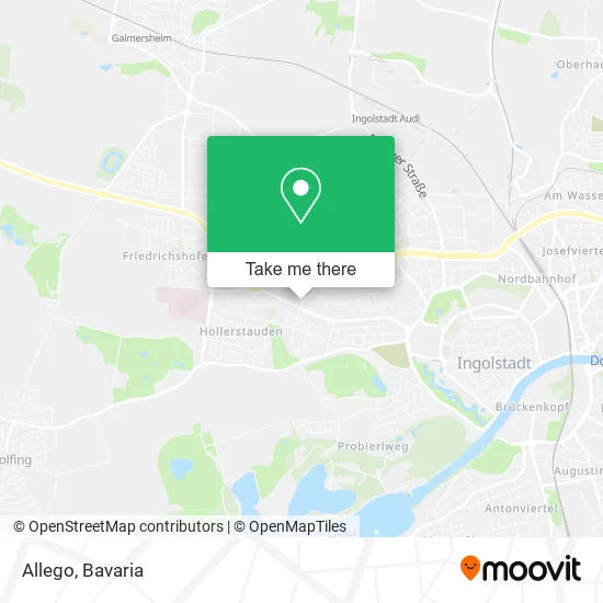 Карта Allego