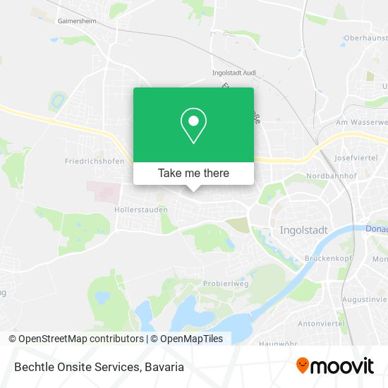 Bechtle Onsite Services map