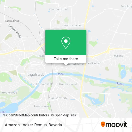 Карта Amazon Locker-Remus