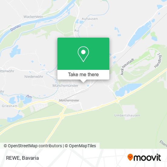 REWE map