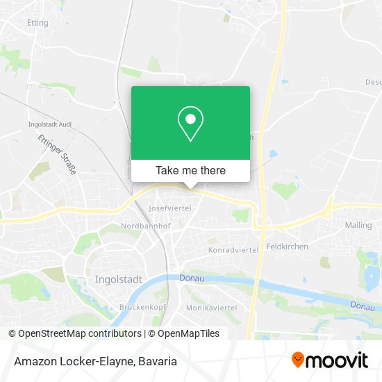 Amazon Locker-Elayne map