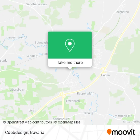 Карта Cdebdesign