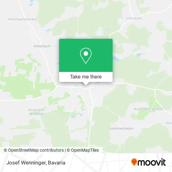 Josef Wenninger map