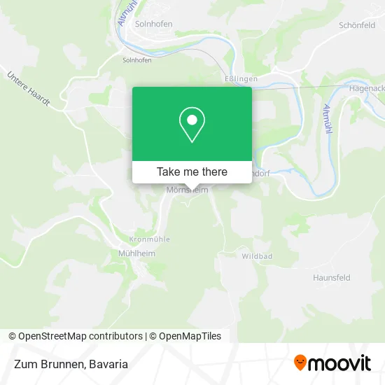 Карта Zum Brunnen