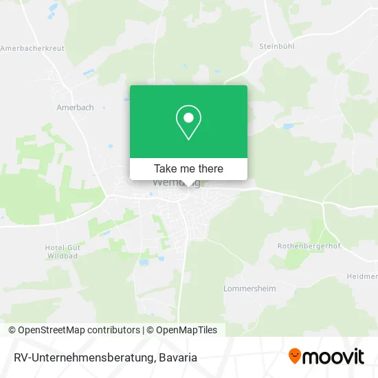 Карта RV-Unternehmensberatung