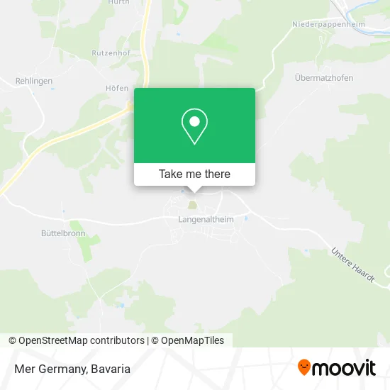Карта Mer Germany