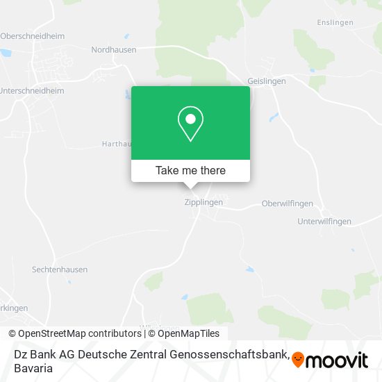 Dz Bank AG Deutsche Zentral Genossenschaftsbank map