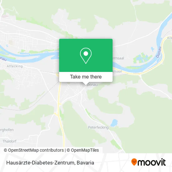 Карта Hausärzte-Diabetes-Zentrum