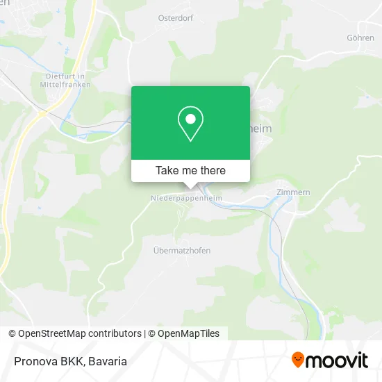 Карта Pronova BKK