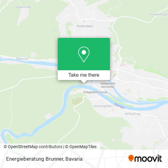 Energieberatung Brunner map
