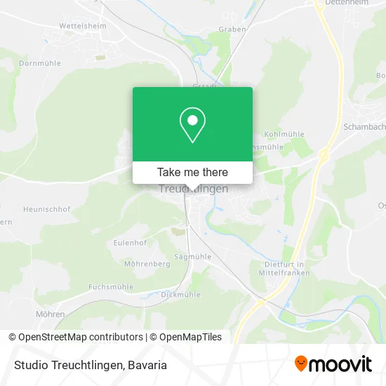 Карта Studio Treuchtlingen