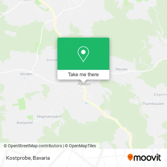 Карта Kostprobe