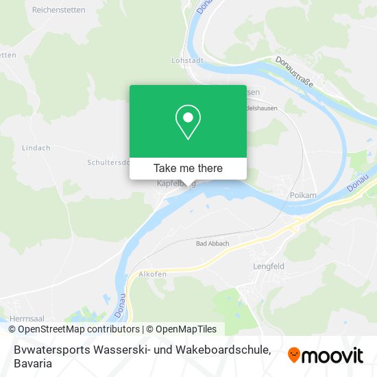 Bvwatersports Wasserski- und Wakeboardschule map