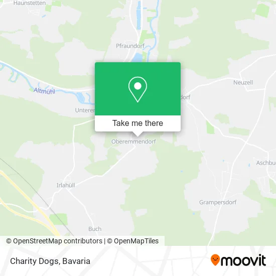 Карта Charity Dogs