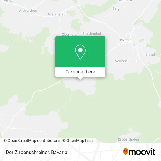 Карта Der Zirbenschreiner