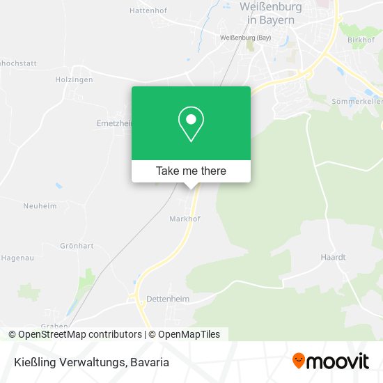 Kießling Verwaltungs map