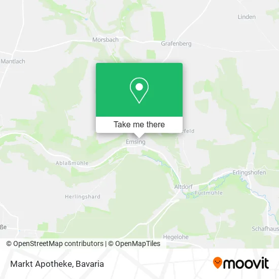 Карта Markt Apotheke