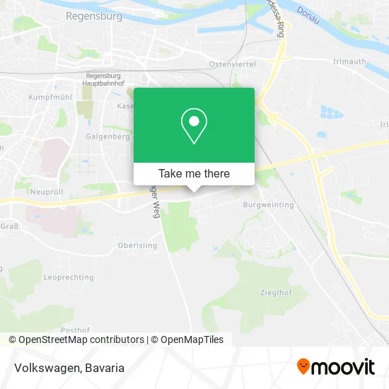 Карта Volkswagen