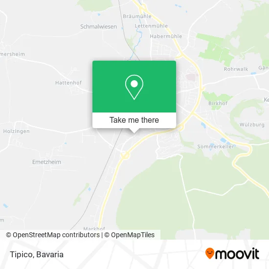Карта Tipico