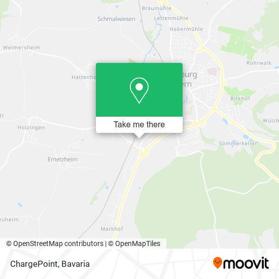 ChargePoint map